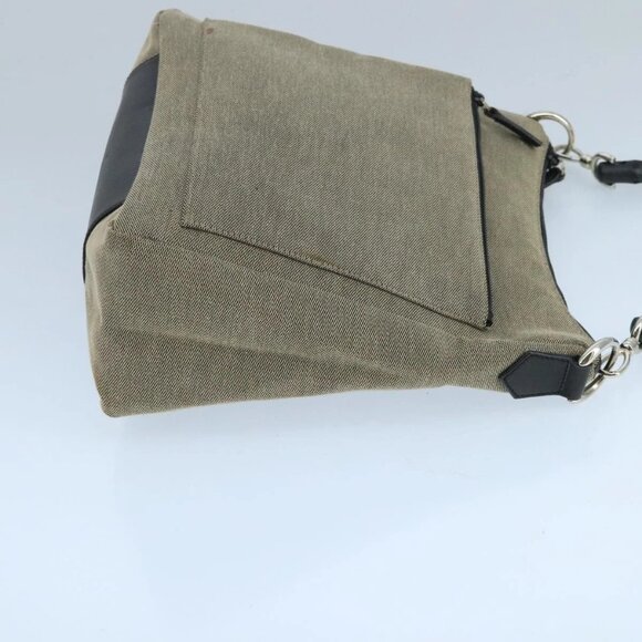 GUCCI Bamboo Hand Bag Outlet Canvas Beige 35692 Auth ep6849 - Picture 6 of 16